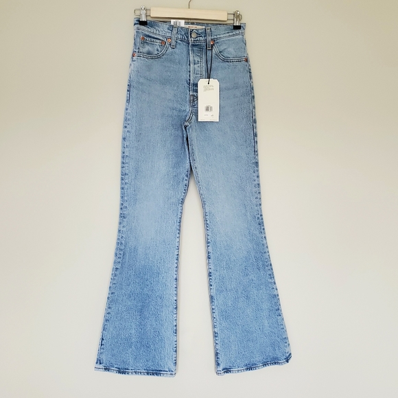 Levi's RIBCAGE Flare Tango Jeans - Picture 8 of 8